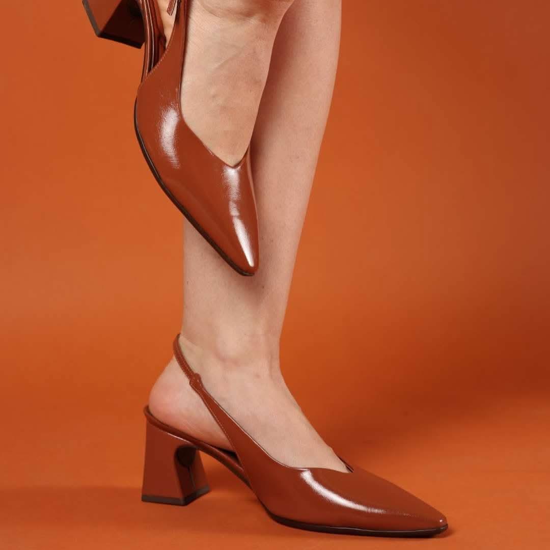 SANDALIA SALTO FEMININO KAREN - Banana Calçados -